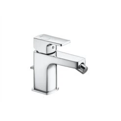 Roca Escuadra Bidet Mixer With Pop Up Waste