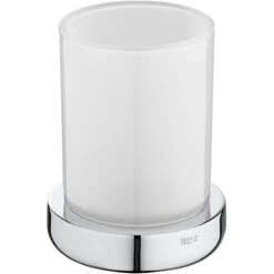 Roca Tempo Countertop Glass Tumbler Chrome