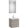 Roca The Gap 2 Drawer 500mm City Oak Base Unit, Basin & LED Mirror 1 Roca The Gap 2 Drawer 500mm City Oak Base Unit, Basin & LED Mirror -Home Furnishings roca 851525402