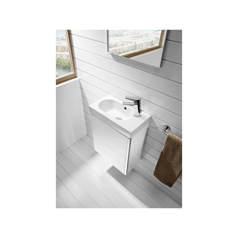 Roca Mini Pack Basin & Base Unit 450mm & Mirrored Cabinet Grey 6 Roca Mini Pack Basin & Base Unit 450mm & Mirrored Cabinet Grey - Image 4