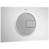 Roca PL4 Dual Flush Operating Plate Matt Chrome 1 Roca PL4 Dual Flush Operating Plate Matt Chrome -Home Furnishings roca 890098005
