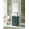 Royo Elegance Floorstanding Cloakroom Unit Pack Gloss Grey 1 Royo Elegance Floorstanding Cloakroom Unit Pack Gloss Grey -Home Furnishings royo ro123428
