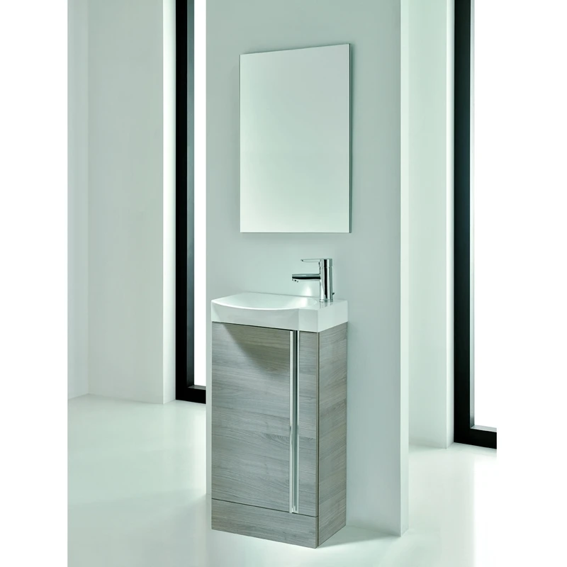 Royo Elegance Floorstanding Cloakroom Unit Pack Sandy Grey 3 Royo Elegance Floorstanding Cloakroom Unit Pack Sandy Grey
