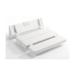 Sagittarius Wall Mounted Shower Seat White