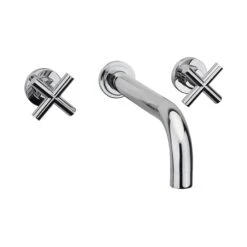 Sagittarius Avant Wall Mounted 3 Hole Bath Mixer
