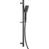 Synergy Black Square Shower Slider Rail Kit -Home Furnishings synergy sy sr01k