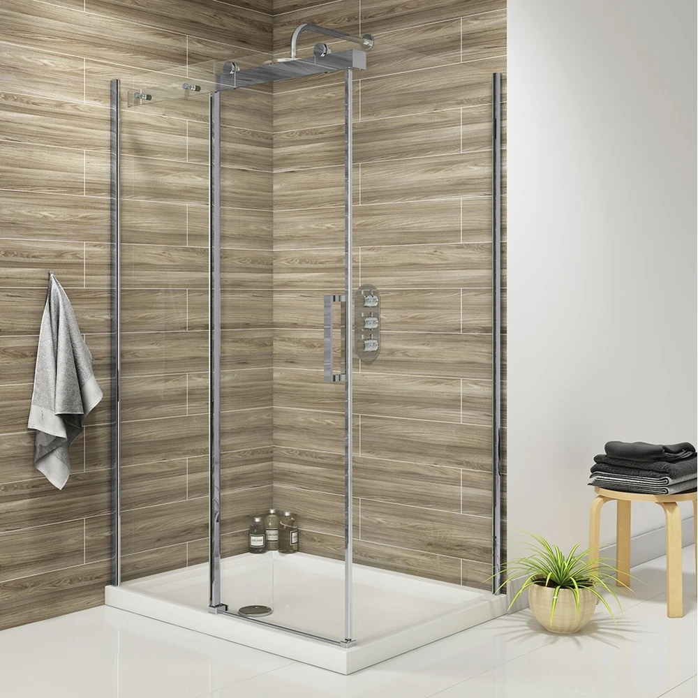 Synergy Vodas 8 Framless 1400mm Sliding Shower Door 4 Synergy Vodas 8 Framless 1400mm Sliding Shower Door - Image 2