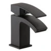 Trisen Mijas Mini Mono Basin Mixer Tap Black -Home Furnishings trisen tt1001