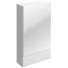 Twyford E100 Mirror Cabinet 600mm White -Home Furnishings twyford e10073wh