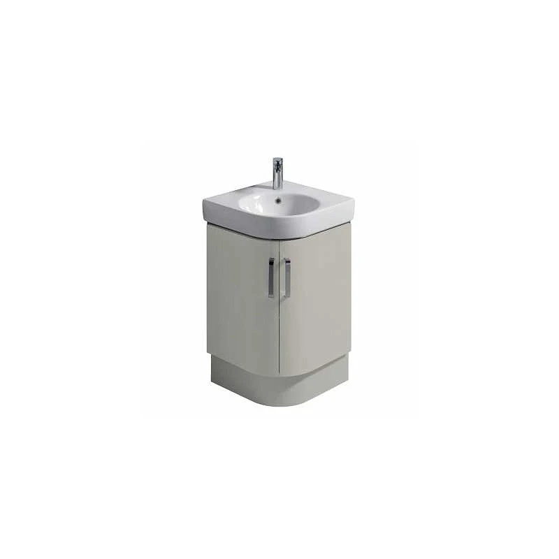 Twyford E200 Plinth For 500 Corner Washbasin Unit Grey 3 Twyford E200 Plinth For 500 Corner Washbasin Unit Grey