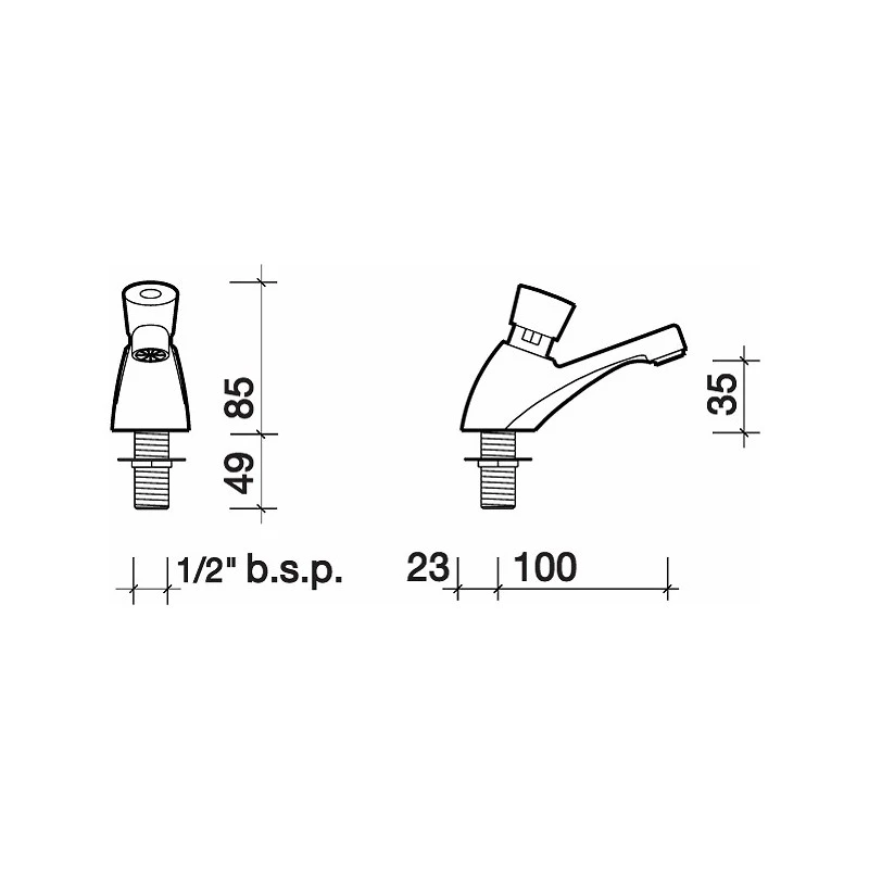 Twyford Sola 1/2 Non Concussive Taps Pair 4 Twyford Sola 1/2 Non Concussive Taps Pair - Image 2