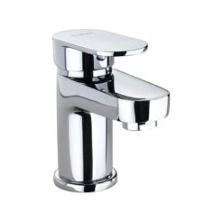 Twyford X70 Mini Mono Basin Mixer With Waste