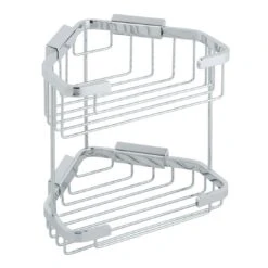 Vado Large Double Triangular Corner Basket