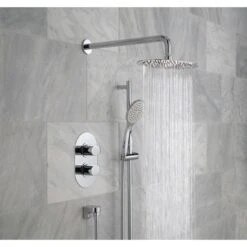 Vado Life 2 Outlet Thermostatic Shower Set -Home Furnishings vado dx 172250 lif cp 3