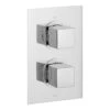 Vado Mix 2 Outlet, 2 Handle Thermostatic Shower Valve -Home Furnishings vado mix 148d2 cp