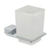 Vado Phase Frosted Glass Tumbler & Holder -Home Furnishings vado pha 183 cp