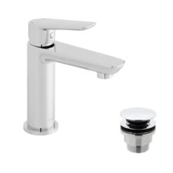 Vado Photon Mini Mono Basin Mixer With Universal Waste