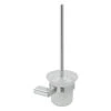 Vado Photon Toilet Brush & Frosted Glass Holder -Home Furnishings vado pho 188 cp