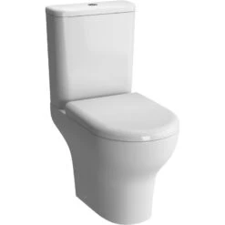 Vitra Zentrum Close Coupled Open Back Toilet With Standard Seat